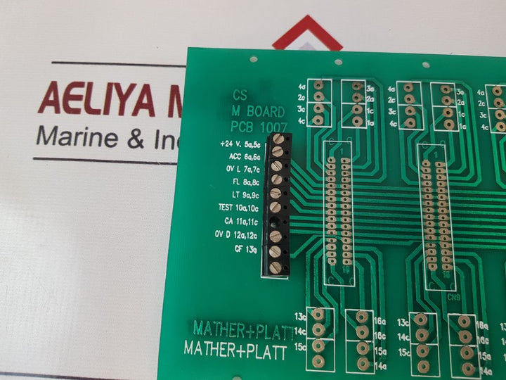 Mather+Platt M Board Pcb 1007