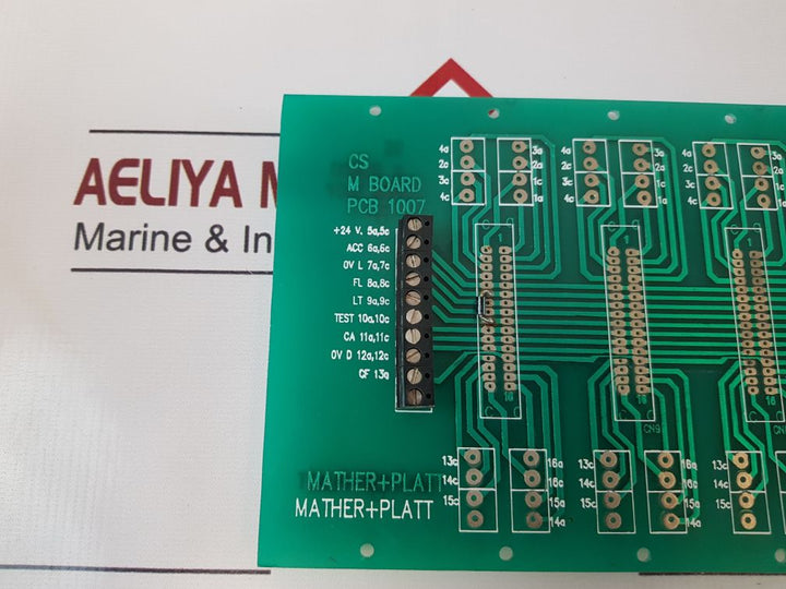 Mather+Platt Pcb 1007 M Board