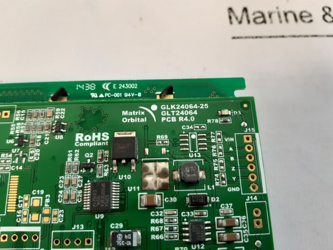 Matrix Orbital Glk24064-25 Lcd Card