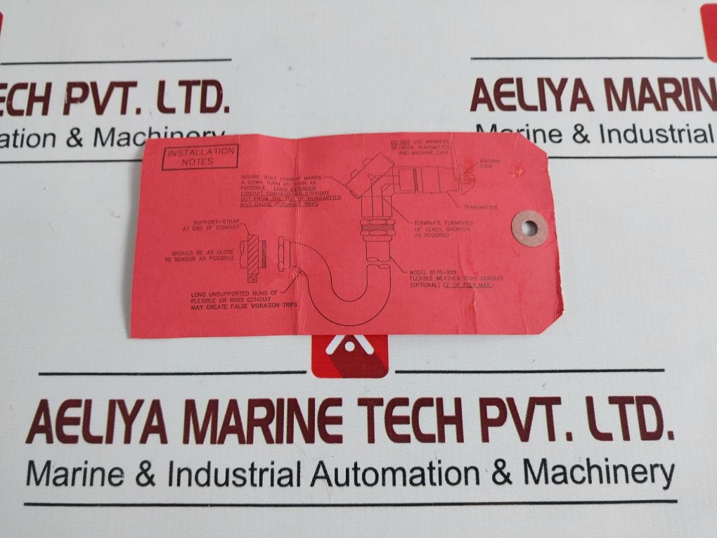 Matrix St5484E-121-132-00 Seismic Vibration Transmitter 0 To 1.0 Ips