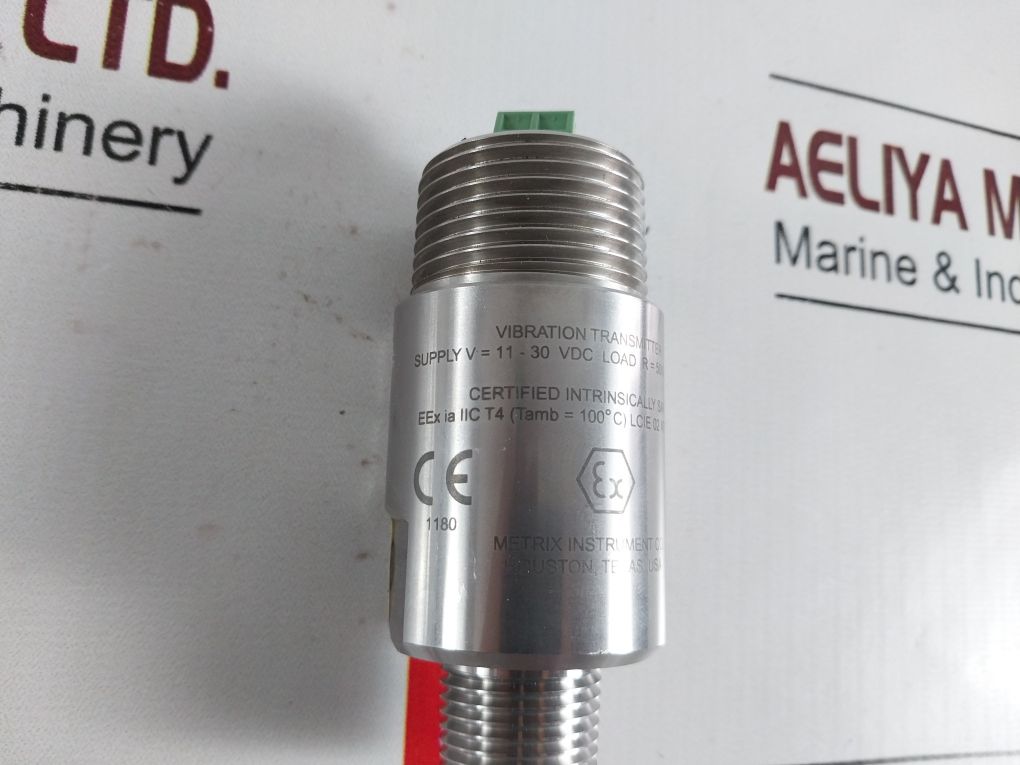 Matrix St5484E-121-132-00 Seismic Vibration Transmitter 0 To 1.0 Ips