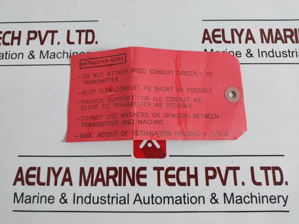 Matrix St5484E-121-132-00 Seismic Vibration Transmitter 0 To 1.0 Ips