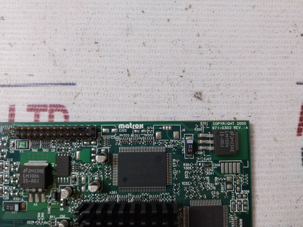 Matrox 971-0302 Dual Vga Agp Video Card