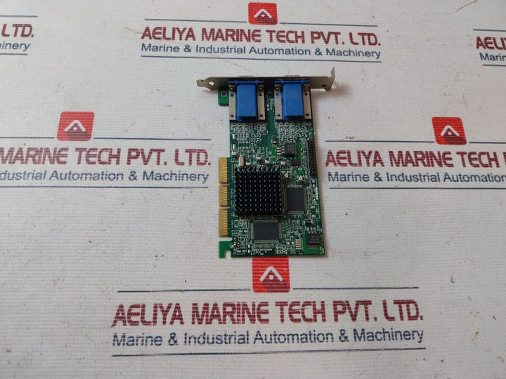 Matrox 971-0302 Dual Vga Agp Video Card