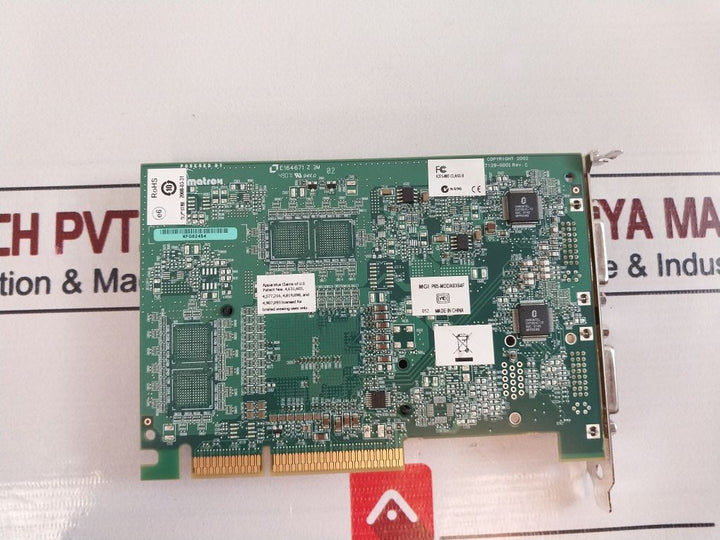 Matrox F7129-0001 Video Graphic Card Cap100-0164M