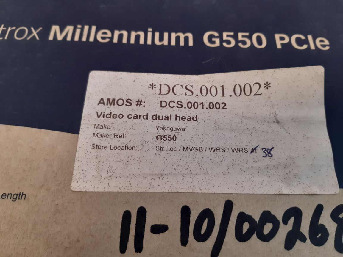 Matrox F7229-00 Rev.A Video Memory Dual Display Video Card Mgi G55-mdde32F