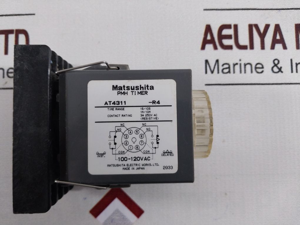 Matsushita At4311-r4 Pmh Timer With Base