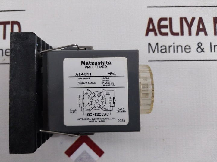 Matsushita At4311-r4 Pmh Timer With Base