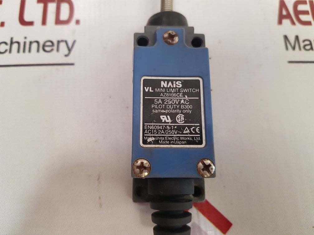Matsushita Nais Az8166Ce Vl Mini Limit Switch