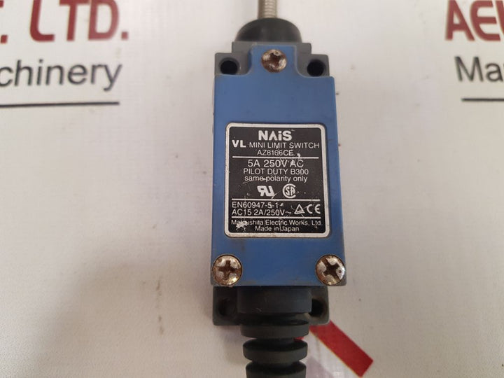Matsushita Nais Az8166Ce Vl Mini Limit Switch