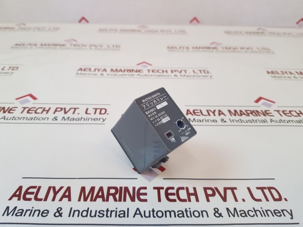 Matsushita Bav851-1 Anti Phase Detection Relay 0.5 To 2 Sec
