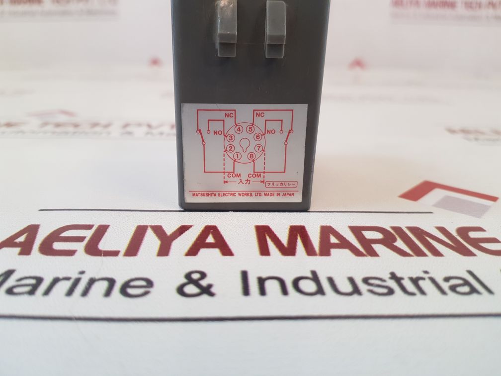 Matsushita Bav851-1 Anti Phase Detection Relay 0.5 To 2 Sec
