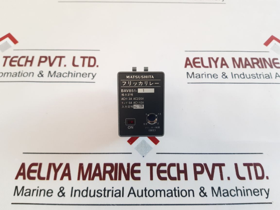 Matsushita Bav851-1 Anti Phase Detection Relay Free Shipping