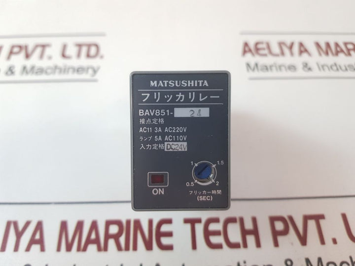 Matsushita Bav851-24 Flicker Relay

