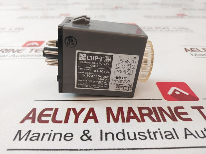 Matsushita Chp-nf-10S-ac120V Time Delay Relay