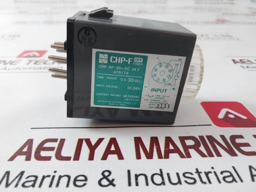 Matsushita Chp-nf-30S-dc 24V Time Delay Relay 