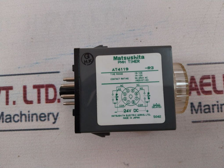Matsushita Electric At4119 Pmh Timer