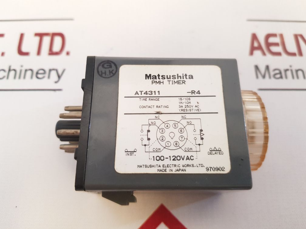 Matsushita Electric At4311–R4 Pmh Timer