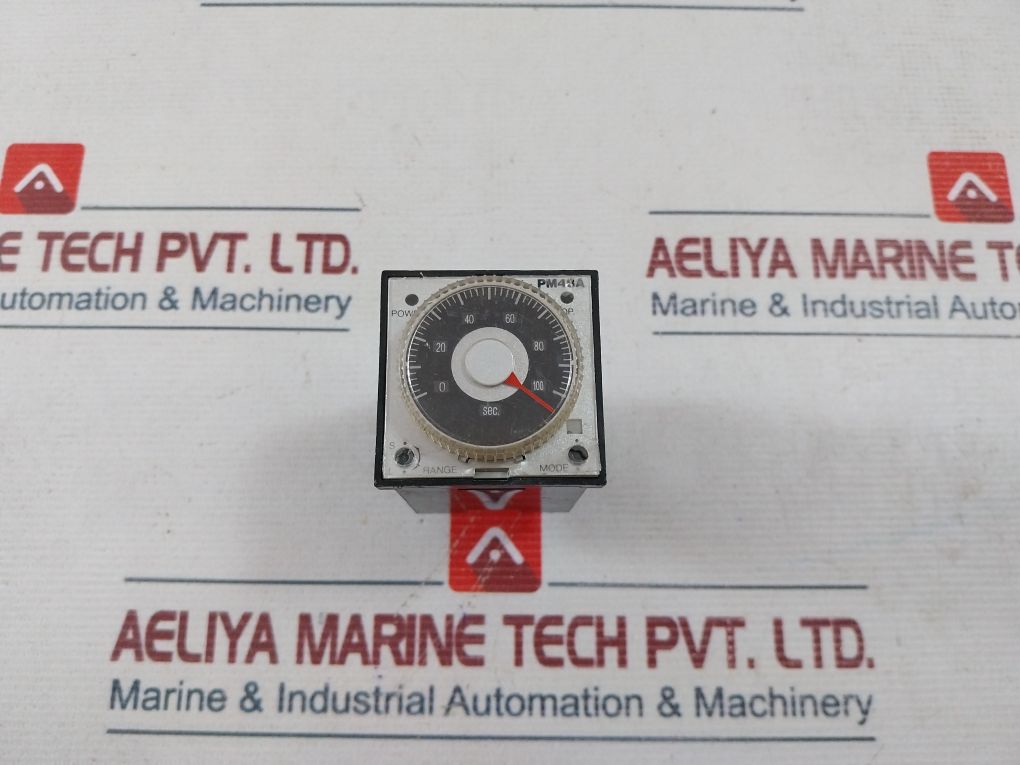 Matsushita Electric Pm48A-100H-dc24V Multirange Timer 0-100 Sec