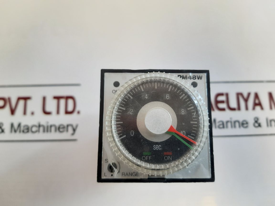 Matsushita Electric Pm48W-100H-dc24V Twin Timer