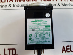 Matsushita Electric Pm48W-100H-dc24V Twin Timer