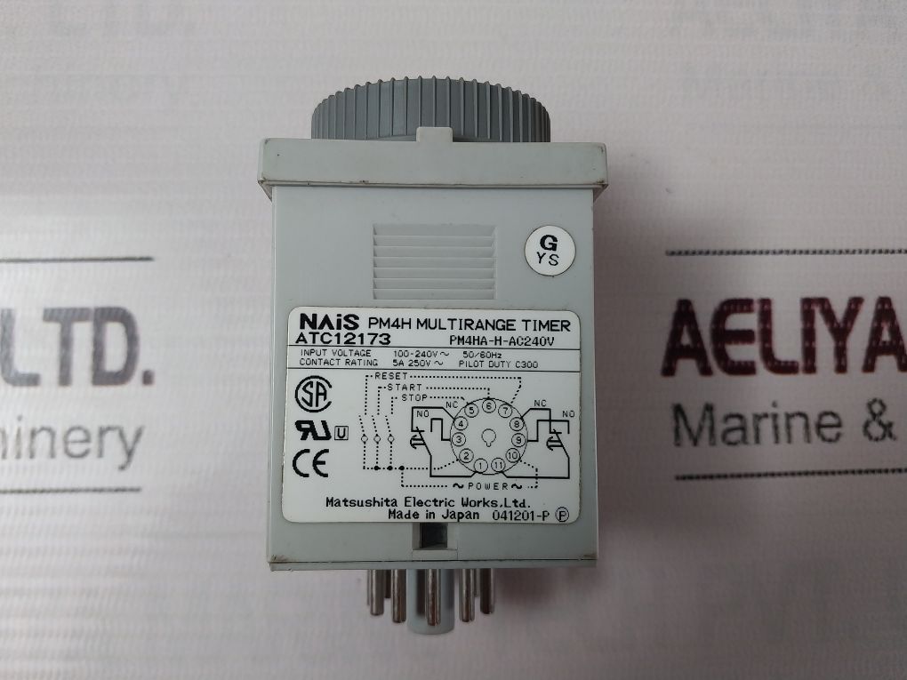 Matsushita Electric Pm4Ha-h-ac240V