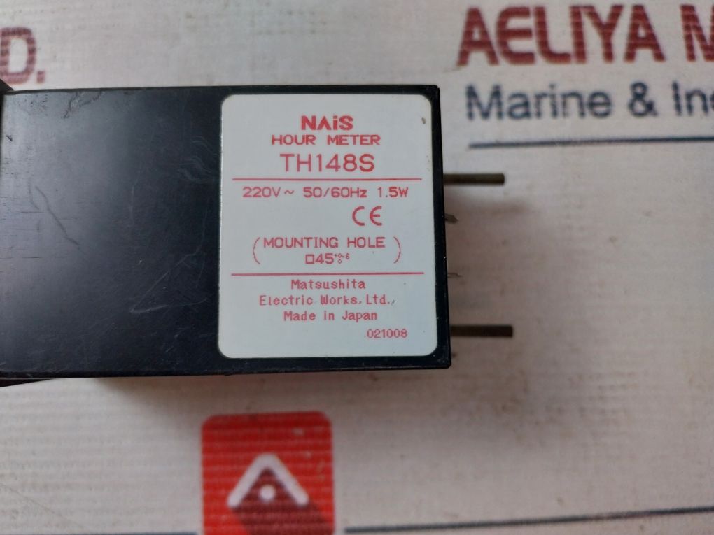 Matsushita Electric Th148S Hour Meter 220V~