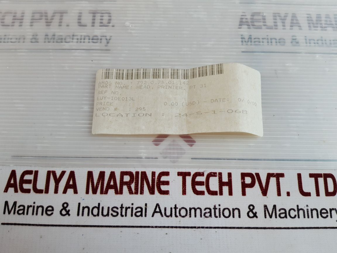 Matsushita Euy-10E013L Printer Head Cartridge Module
