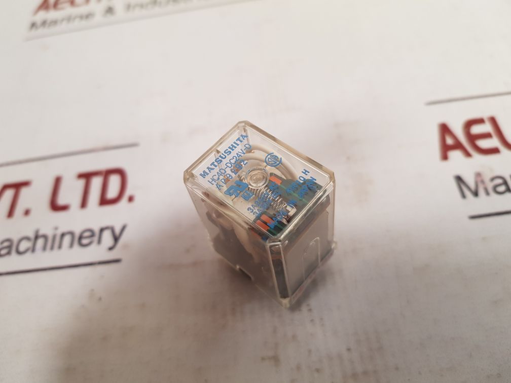 Matsushita Hc4D-dc24V-d Relay 250V Ac/30V Dc