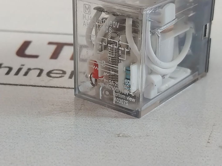 Matsushita Hj4-l-ac100V Relay Ahj314406