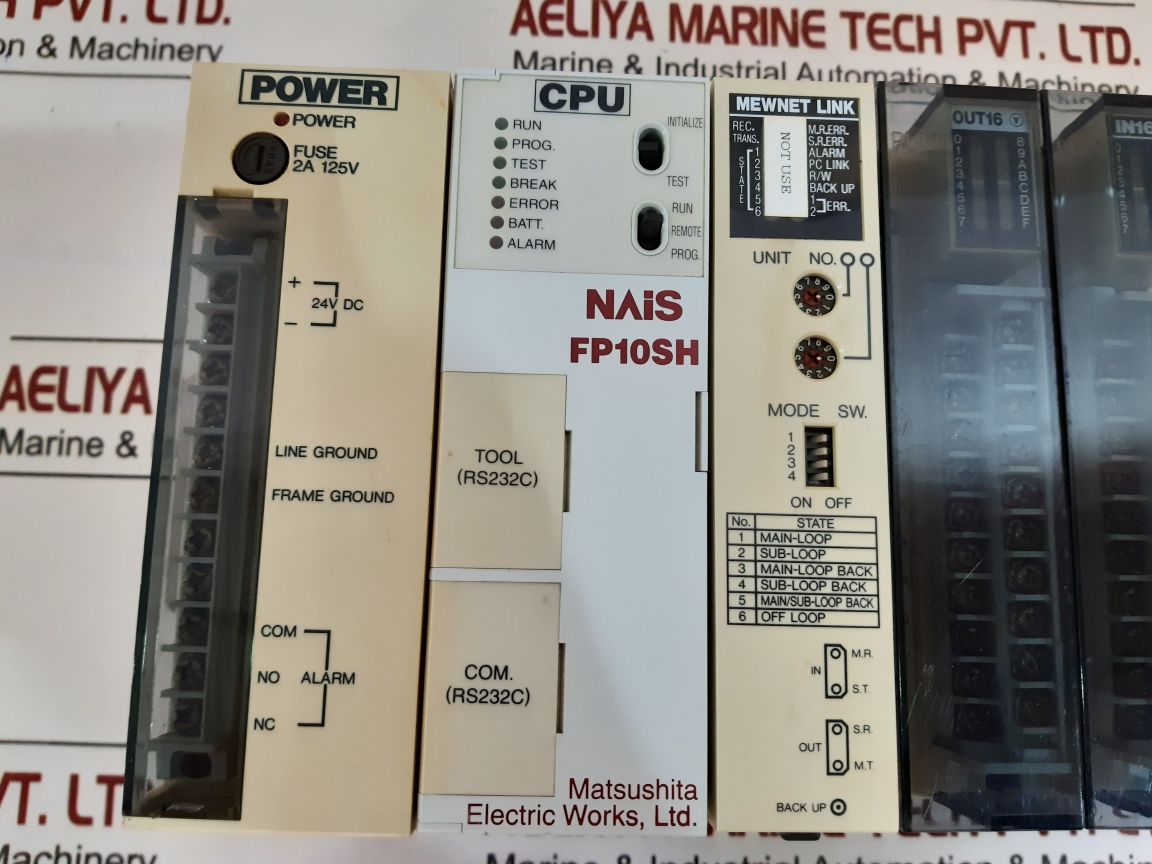 Matsushita Mewnet Link Nais Fp10Sh Serial Data Unit