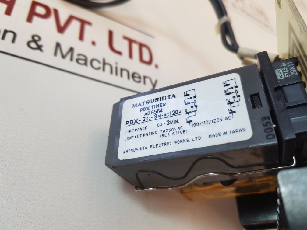 Matsushita Pdx-2C-3M-ac 120V