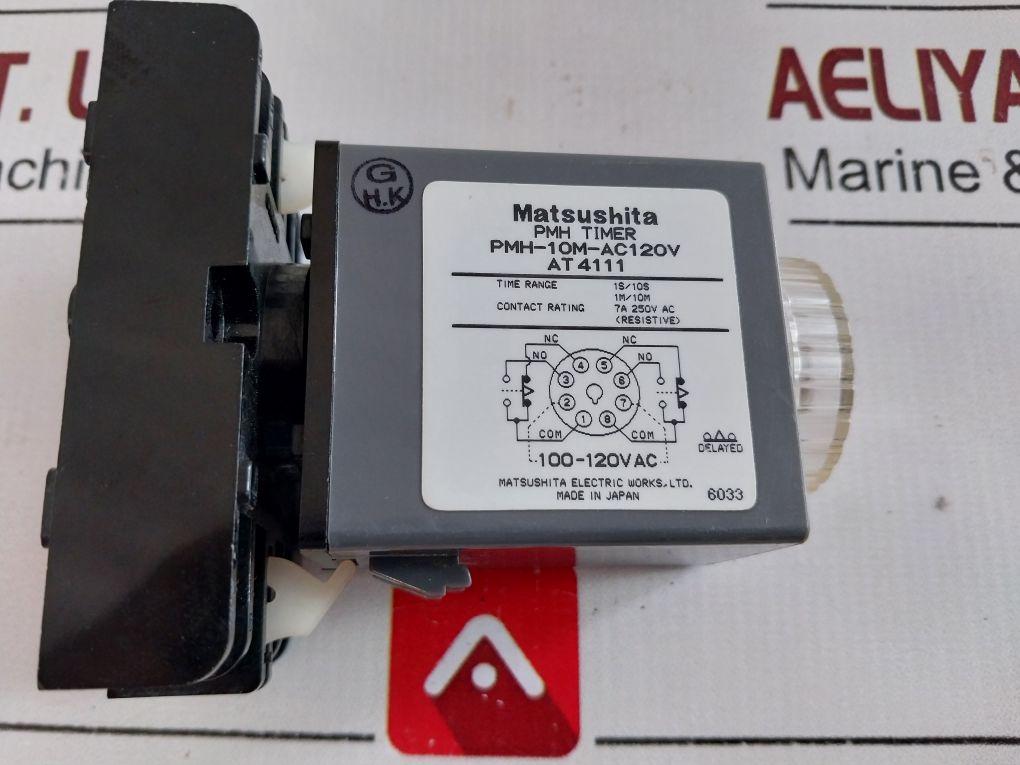 Matsushita Pmh-10M-ac120V Timer