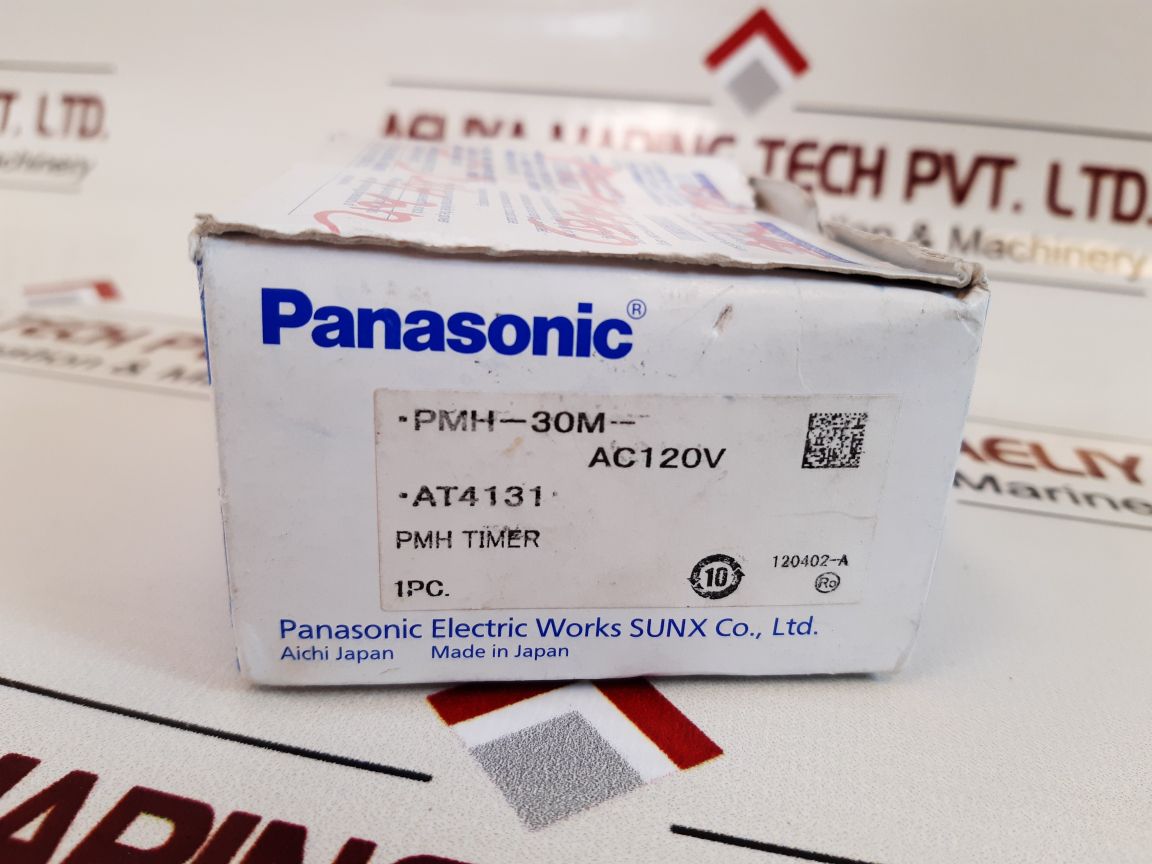 Matsushita Pmh-30M-ac120V Pmh Timer 0 To 30 Sec.