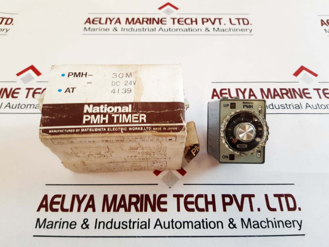 Matsushita Pmh-30M-dc24V Pmh Timer At4139 3S 30S,3M 30M Free Shipping
