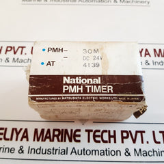 Matsushita Pmh-30M-dc24V Pmh Timer At4139 3S 30S,3M 30M Free Shipping