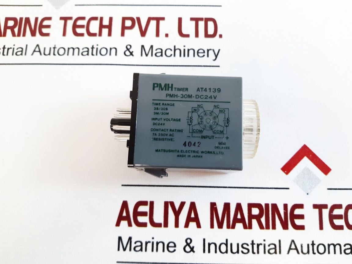 Matsushita Pmh-30M-dc24V Pmh Timer At4139 3S 30S,3M 30M Free Shipping