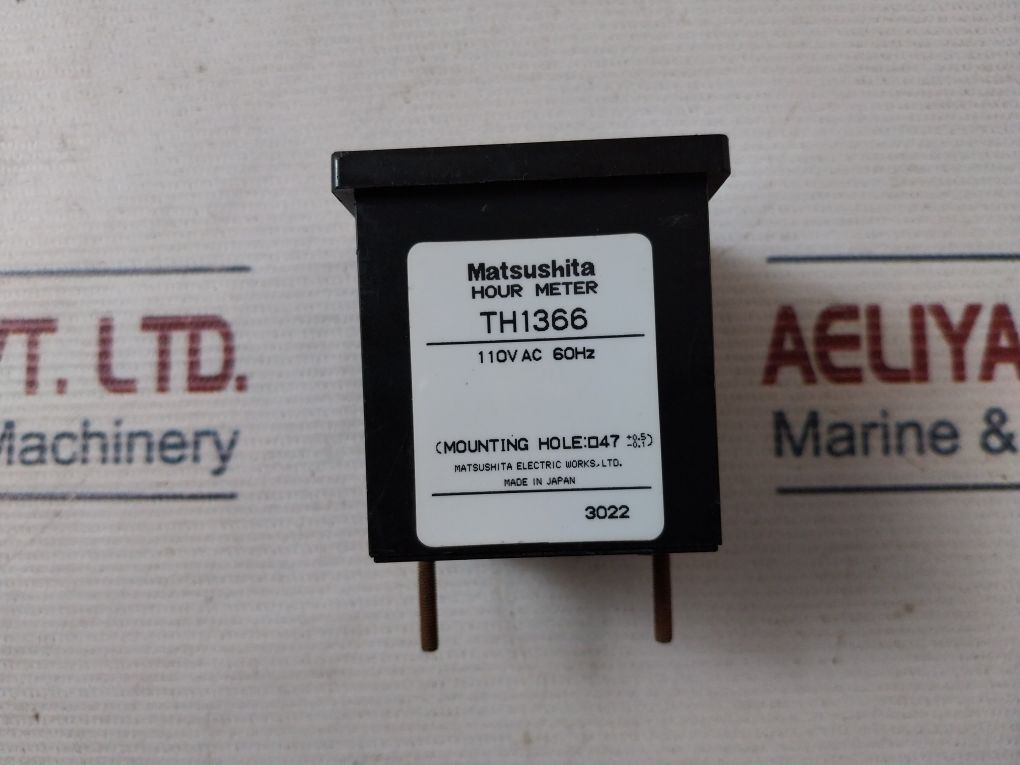 Matsushita Th1366 Hour Meter
