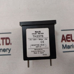 Matsushita Electric Th2376 Hour Meter 115-120V~60Hz 1.5W