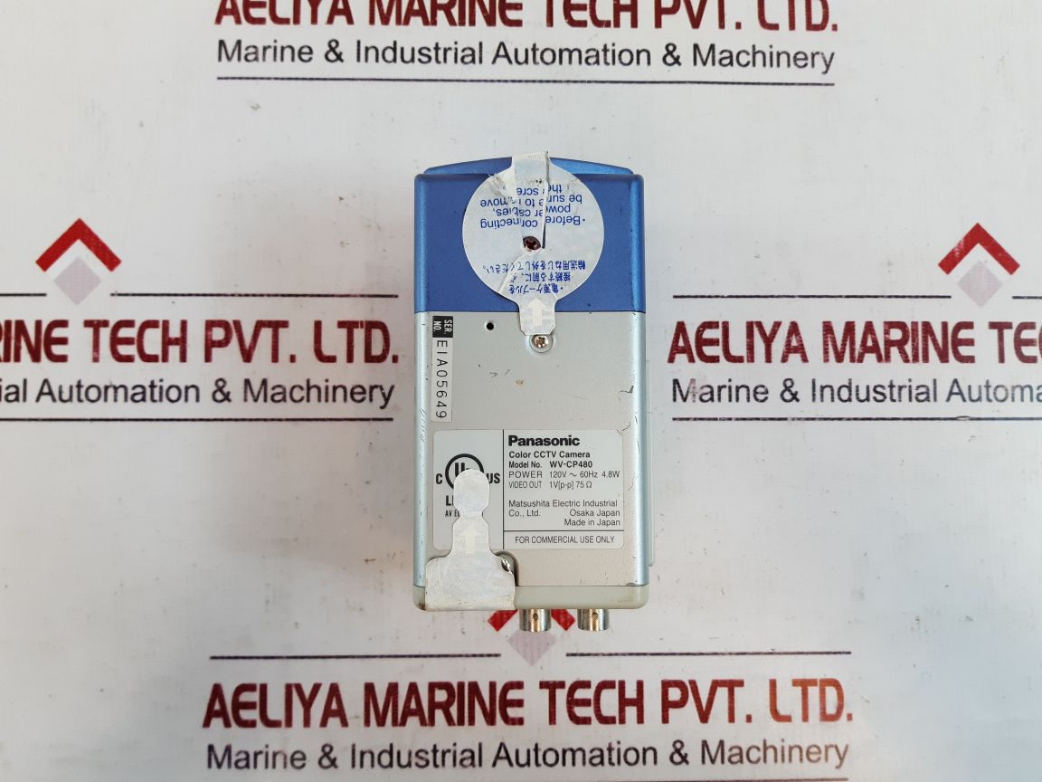 Matsushita Wv-cp480 Ccd Color Surveillance Camera
