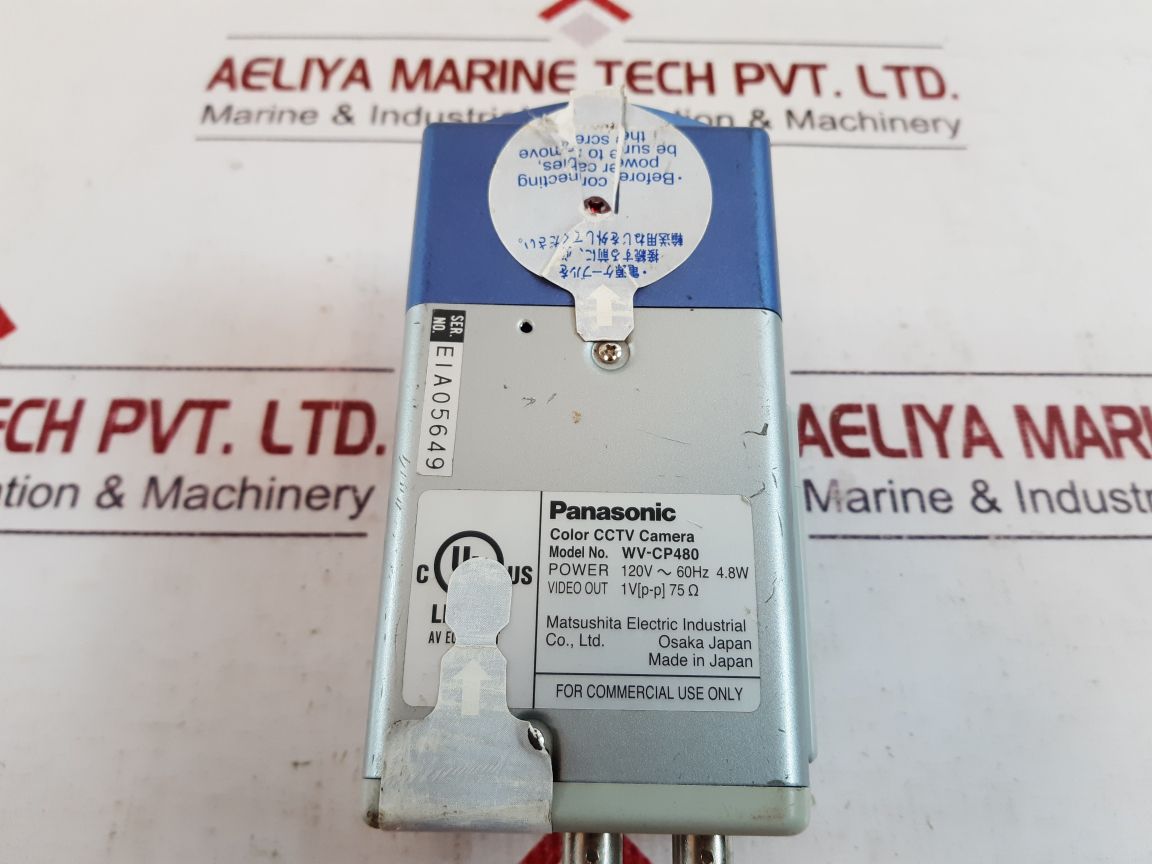 Matsushita Wv-cp480 Ccd Color Surveillance Camera