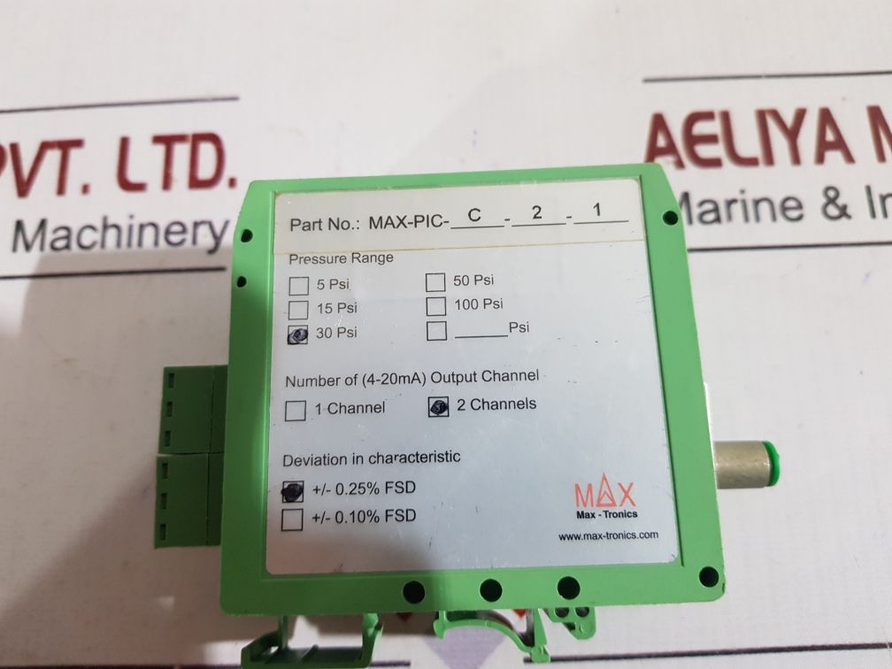 Max-tronics Max-pic Relay Max-pic-c-2-1