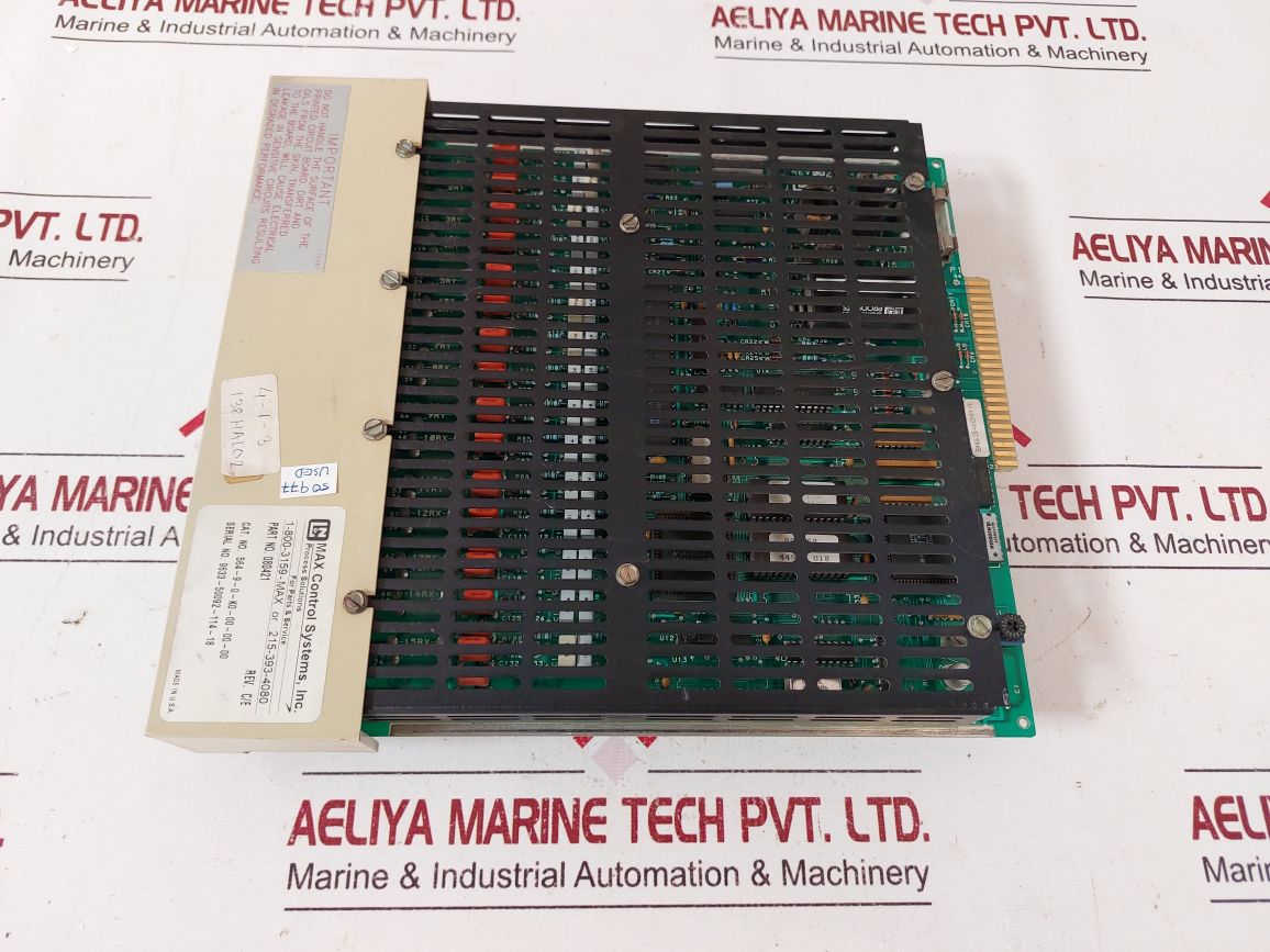 Max Control Systems 080421 High Level Analog Input Module 564-9-0-k0-00-00-00
