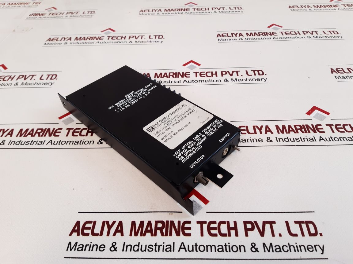 Max Control Systems 081627 Optical/Electrical Interface
