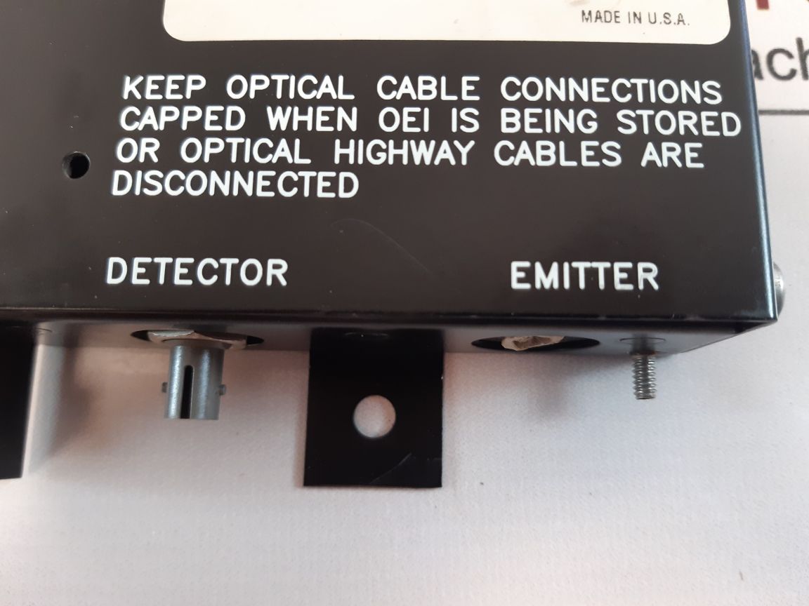 Max Control Systems 081627 Optical/Electrical Interface