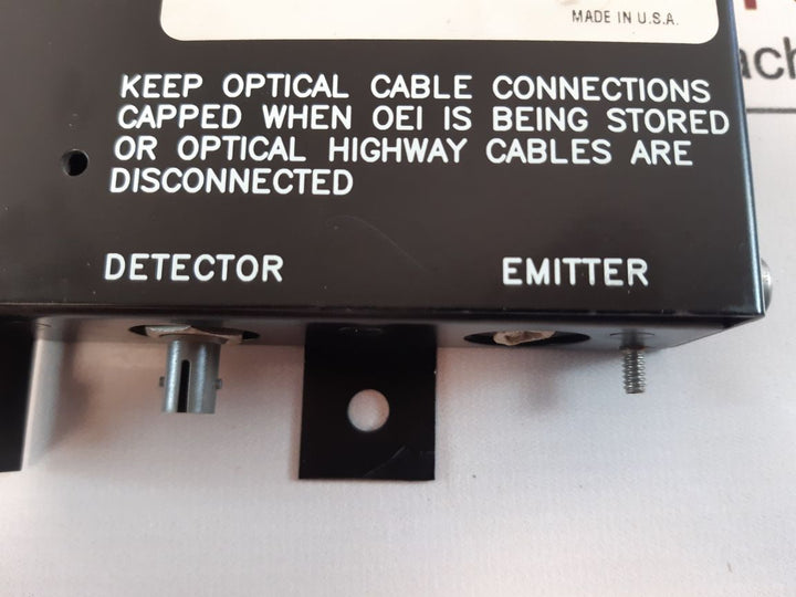 Max Control Systems 081627 Optical/Electrical Interface