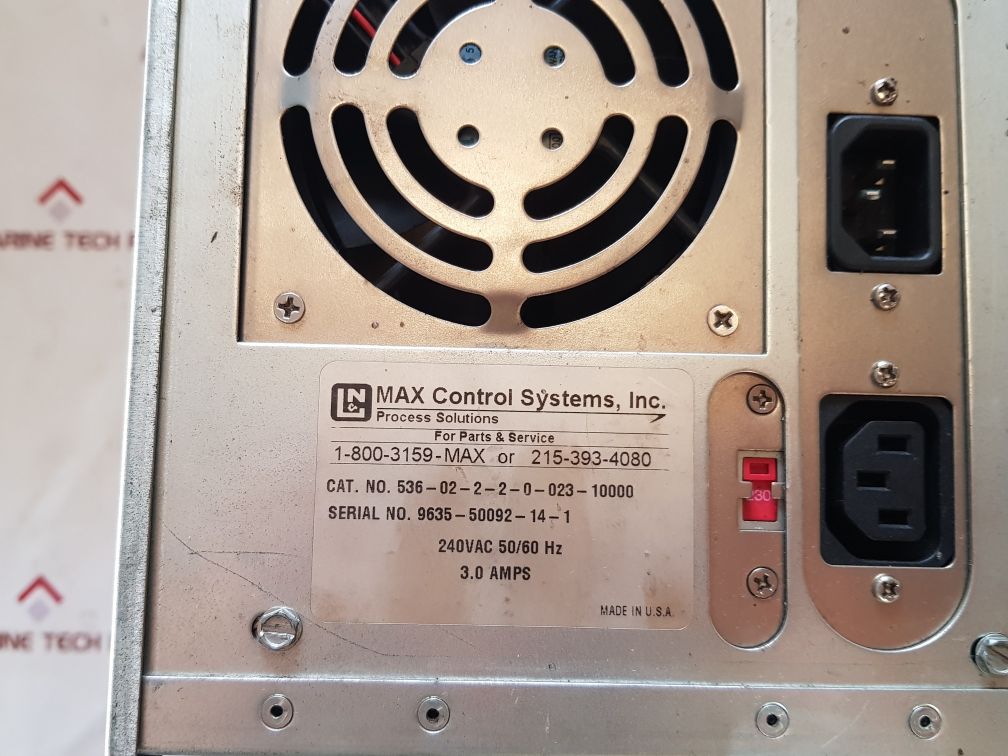 Max Control Systems 536 Applications Processor 536-02-2-2-0-023-10000