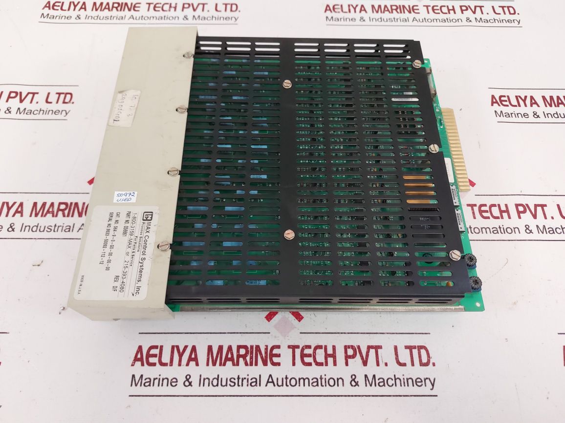 Max Control Systems 056661 240Vac Digital Input Module 564-9-0-g0-00-00-00
