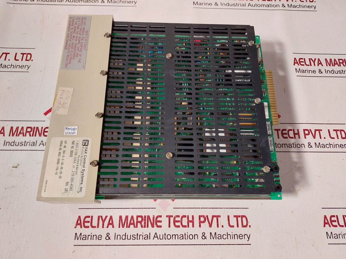 Max Control Systems 564-9-0-u0-00-00-00 Input Module 080423

