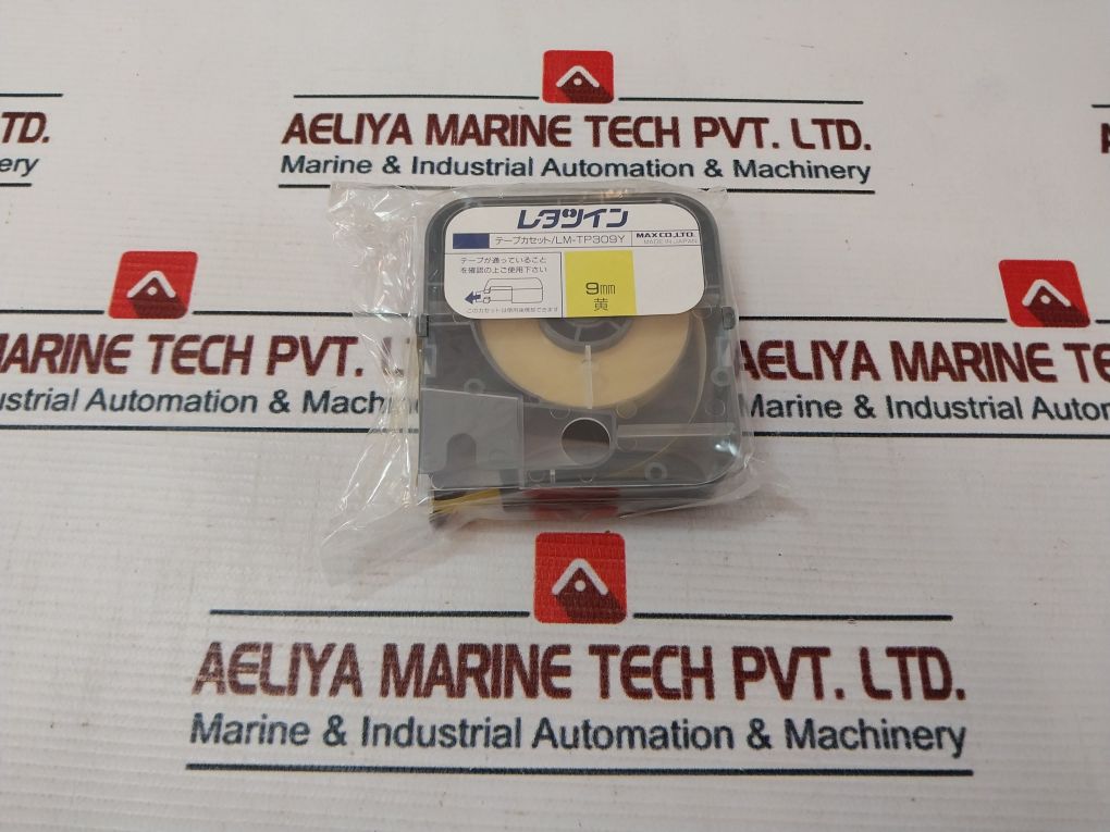 Max Lm-tp309Y Letter Twin Tape Cassette